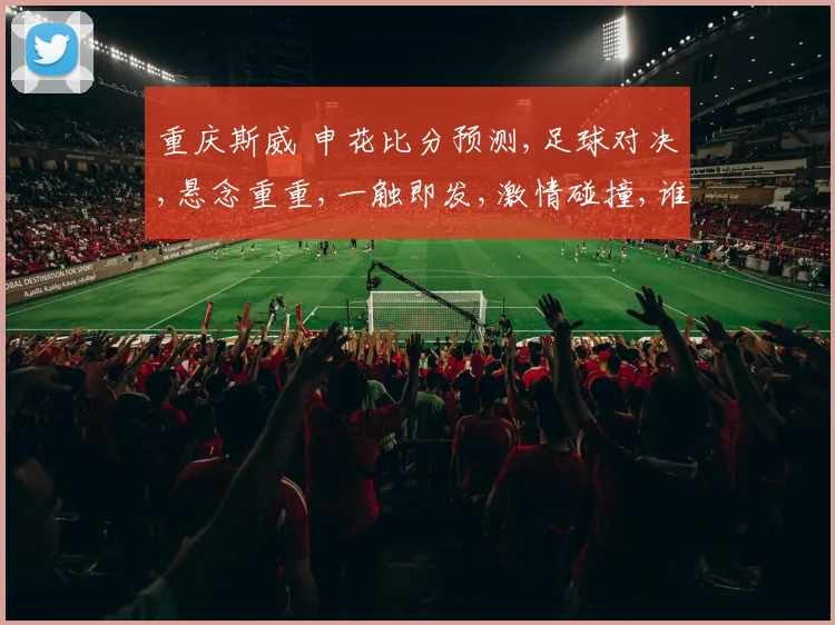 重庆斯威 申花比分预测,足球对决,悬念重重,一触即发,激情碰撞,谁能问鼎